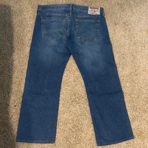 Mens Bobby Baggy True Religion Jeans 38